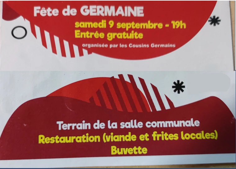 Fête de Germaine 2023